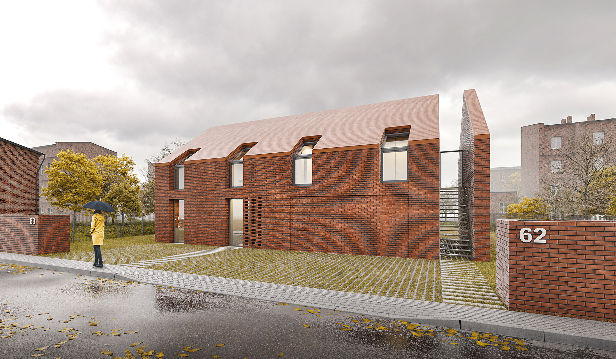 dom wśród familoków